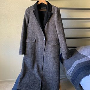 Wool Lapel Coat